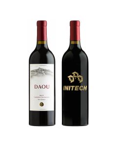 Etched Daou Cabernet with 1 Color Fill