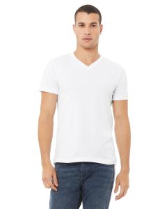 Personalize Bella Canva Unisex Jersey Short-Sleeve V-Neck T-Shirt or Similar Quality