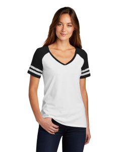 Personalize District ® Women’s Game V-Neck Tee or Similar Quality