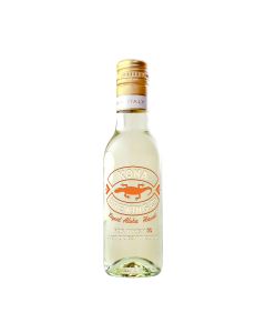 Etched Mini Pinot Grigio White Wine with 2 Color Fill