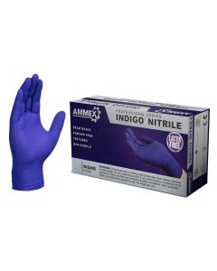AMMEX® - Medical Nitrile Disposable Gloves, 4 mil, Latex Free, Powder Free, Textured, Non-Sterile (Case of  1000 Gloves)