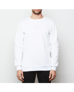 Personalize Mens 100% Polyester, 10 oz. Crewneck Sweatshirts
