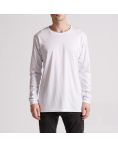 Personalize Mens 100% Polyester ; Birdseye L/S Mesh Tees