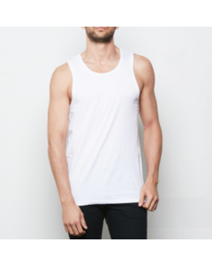 Personalize Mens 100% Polyester Jersey Tank Tops
