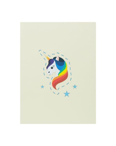  Fairy Unicorn Pop Up Card